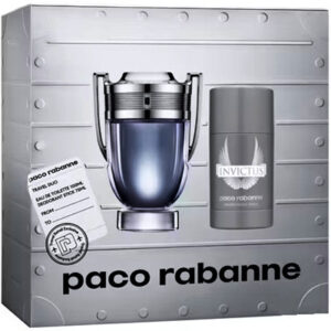 Paco Rabanne Invictus Eau de Toilette 100ml, Deodorant Stick 75ml