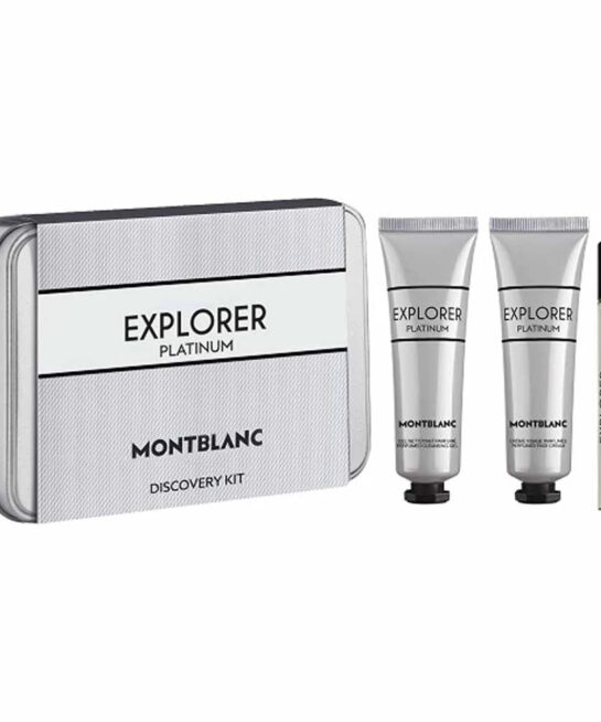 MontBlanc Explorer Platinum Grooming Kit For Men