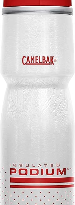 CamelBak-Podium Chill 24oz, Fiery Red/White