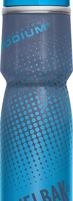 Camelbak Podium Chill Water Bottle, 24 oz Capacity, Blue Dot