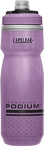 CamelBak Podium Chill Bike Bottle 21oz - Insulated Squeeze Bottle, Purple