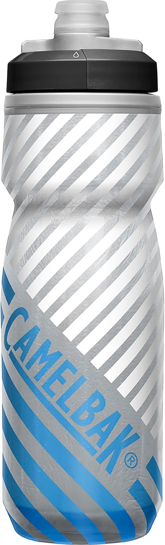 CAMELBAK Podium Chill Outdoor, Grey Blue Stripe 21Oz