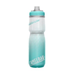 Camelbak Podium Chill Water Bottle, 24 oz Capacity, Teal Dot