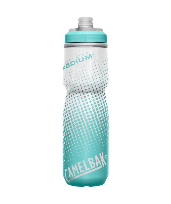 Camelbak Podium Chill Water Bottle, 24 oz Capacity, Teal Dot
