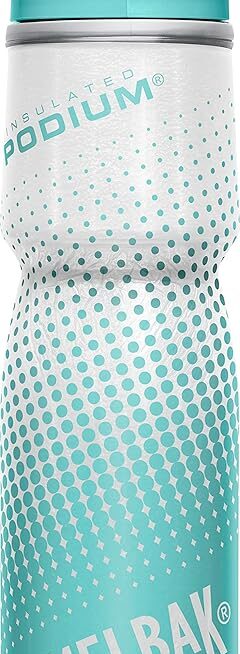 Camelbak Podium Chill Water Bottle, 21 oz Capacity, Teal Dot