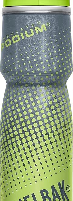 Camelbak Podium Chill Water Bottle, 21 oz Capacity, Yellow Dot