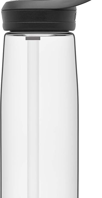 Camelbak Eddy+ Water Bottle With Tritan Renew – Straw Top 25Oz, Clear