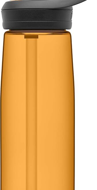 CamelBak eddy+ Water Bottle with Tritan Renew – Straw Top 25oz, Lava
