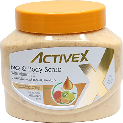 ActiveX Face & Body Scrub 500 ml - Vitamin C