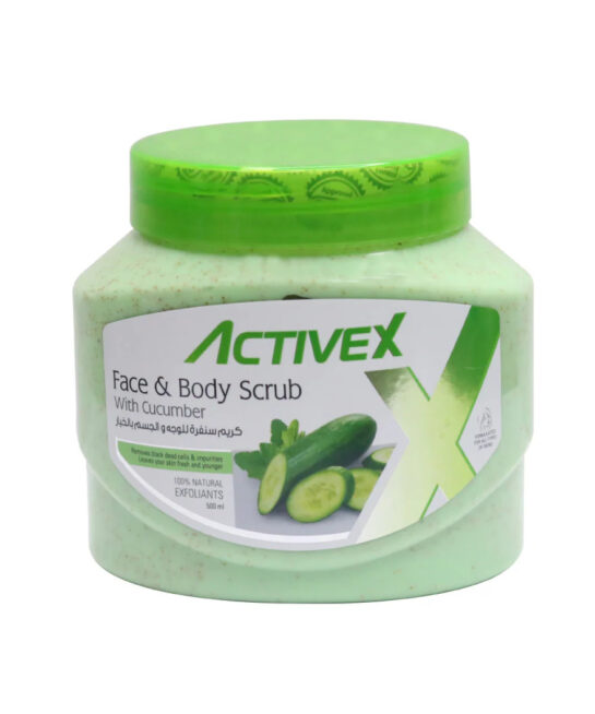 ActiveX Facial Mud Mask with Mint & Cucumber – 500ml
