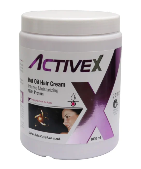 Active X Hot Oil Hair Cream 1000 ML - Protein