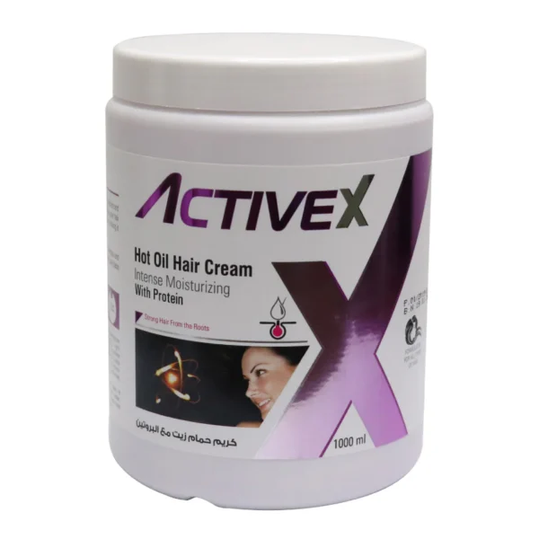 Active X Hot Oil Hair Cream 1000 ML - Protein