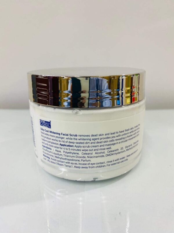 SILKY COOL WHITENING FACIAL SCRUB 350 ML - Image 2