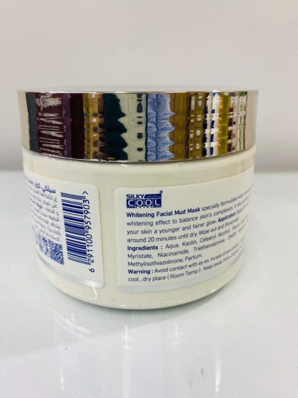 SILKY COOL WHITENING FACIAL MUD MASK 350ML - Image 2