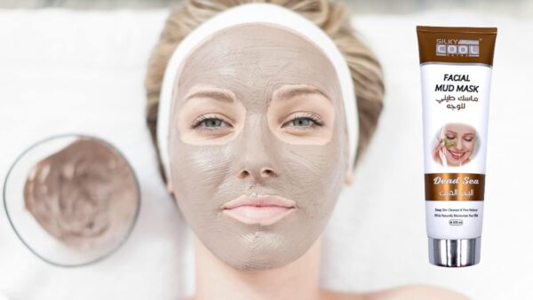 Silky Cool Dead Sea Mud Mask 275 ml Tube - Dead Sea Clay Mud Mask - Image 2