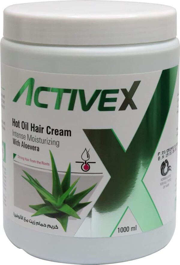ACTIVE X HAIR OIL CREAM ALOE VERA 1000ML - Image 3