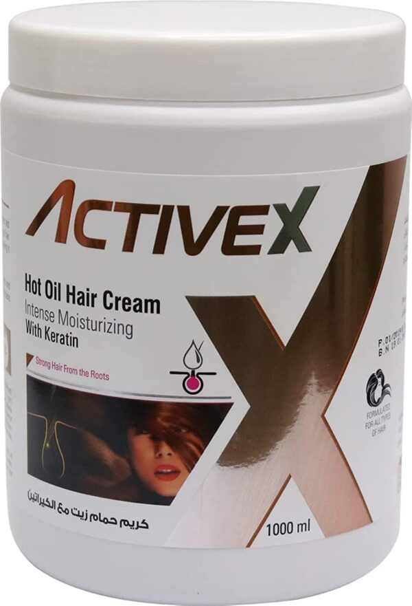 ActiveX Hot Oil Cream 1000ML - Keratin - Image 2