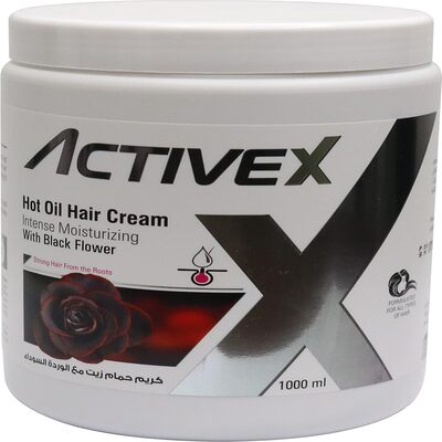 ActiveX Hot Oil Cream 1000ML - Black Flower