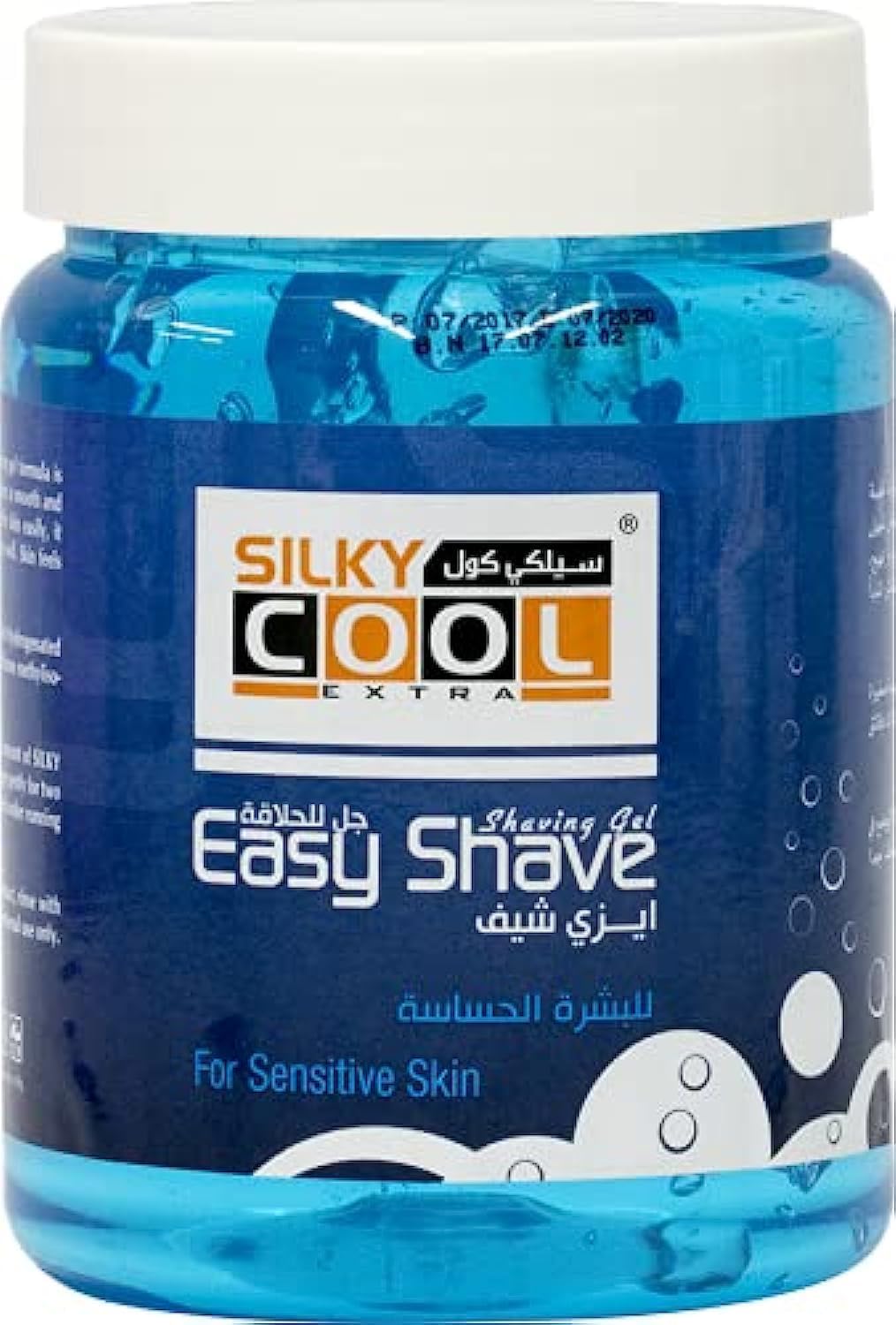 Silky Cool Shaving Gel Sensitive with CAP 500ml - Image 3