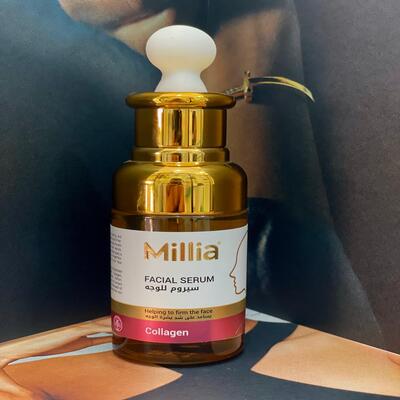 Millia Collagen Facial Serum, 40ml, Firming Face Treatment.