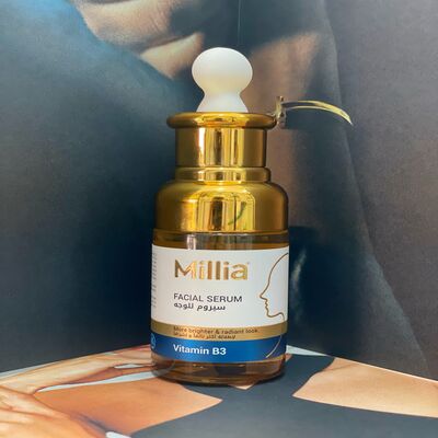Millia Vitamin B3 Facial Serum, Brightening & Radiant Look
