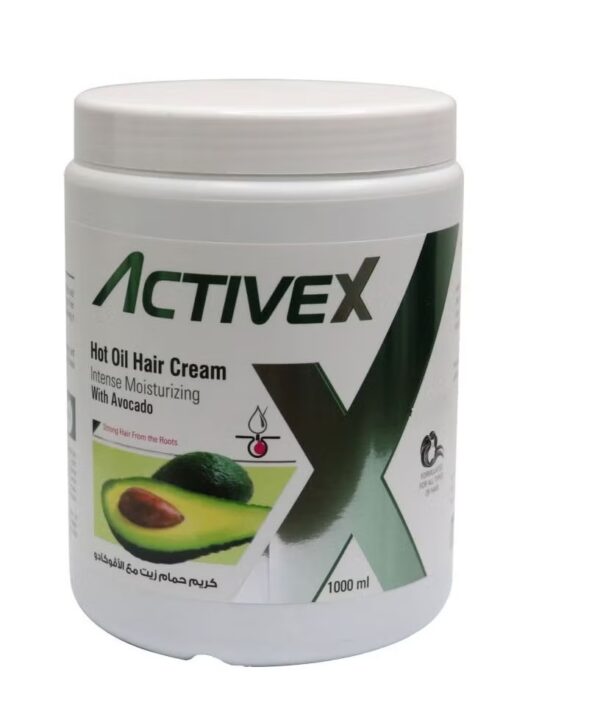 Active X Hot Oil Hair Cream 1000 ML - Avocado - Image 2