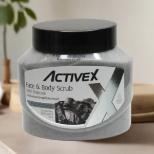 ActiveX Face & Body Scrub 500 ml - Charcoal