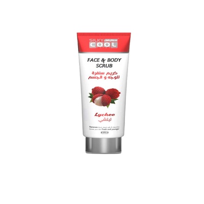 Silky Cool Facial Face & Body Scrub 275 Tube Ml - Lychee