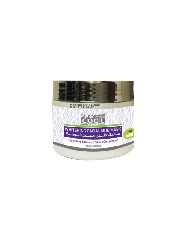 Silky Cool Whitening Facial Mud Mask 350 Ml - Mint - Image 3
