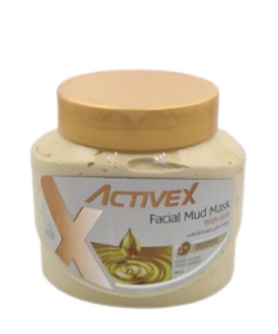 Active X Facial Mud Mask 500 Ml - Gold
