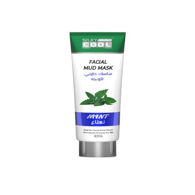 Silky Cool Facial Mud Mask Tube 275 ml - Mint