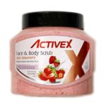Active X Face & Body Scrub 500 ML - Strawberry