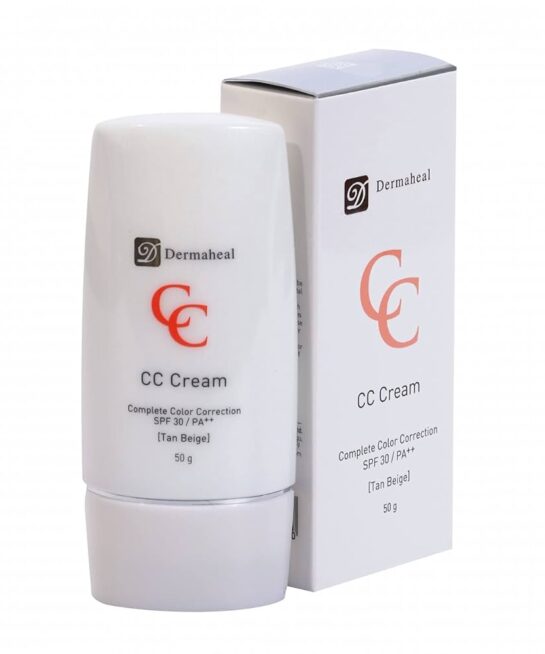 Dermaheal Women's CC Cream SPF30 - Tan Beige BB DERW-CC-CREAM - 50g