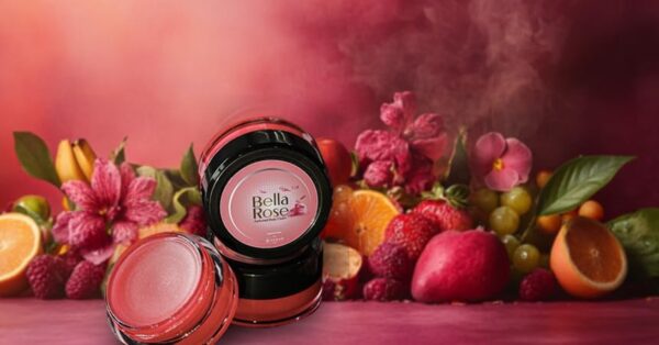Aswad Bella Rose Body Cream for Unisex, 80g – Powdery Citrus & Lavender Fragrance with White Amber Notes, Hydrating & Luxurious (pack of 12) - Image 3