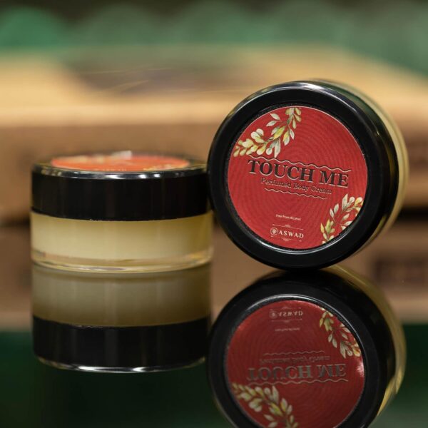 Aswad Touch Me Body Cream for Unisex, 8g – Sweet Gourmand Fragrance with Vanilla & Caramel (Pack of 12) - Image 3