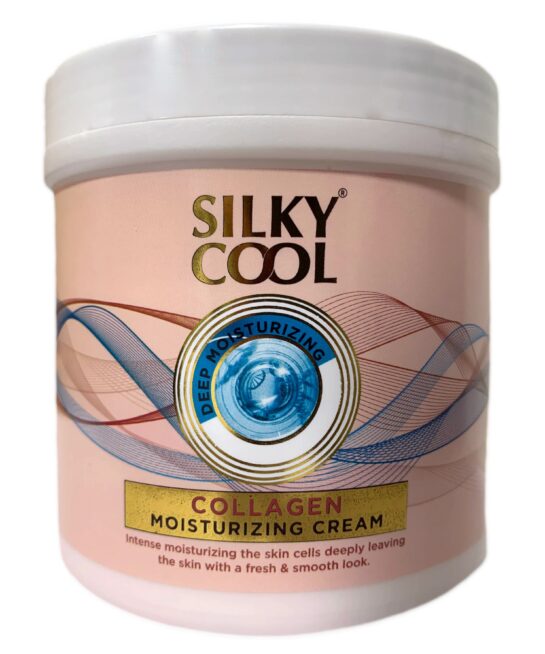 Silky Cool Collagen Moisturizing Face & Body Cream 500 ml