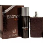 Fragrance World Brown Orchid EDP 80 Ml Unisex with Free Deo
