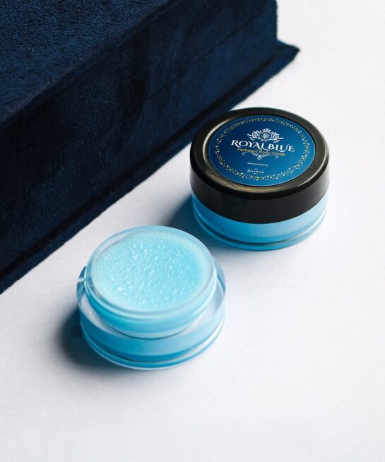 Aswad Royal Blue Solid Perfume Body Cream, Unisex (pack of 4)