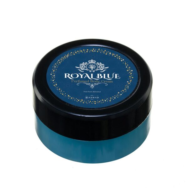 Aswad Royal Blue Solid Perfume Body Cream, Unisex (pack of 4) - Image 3